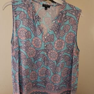 Talbots Sleeveless Blouse